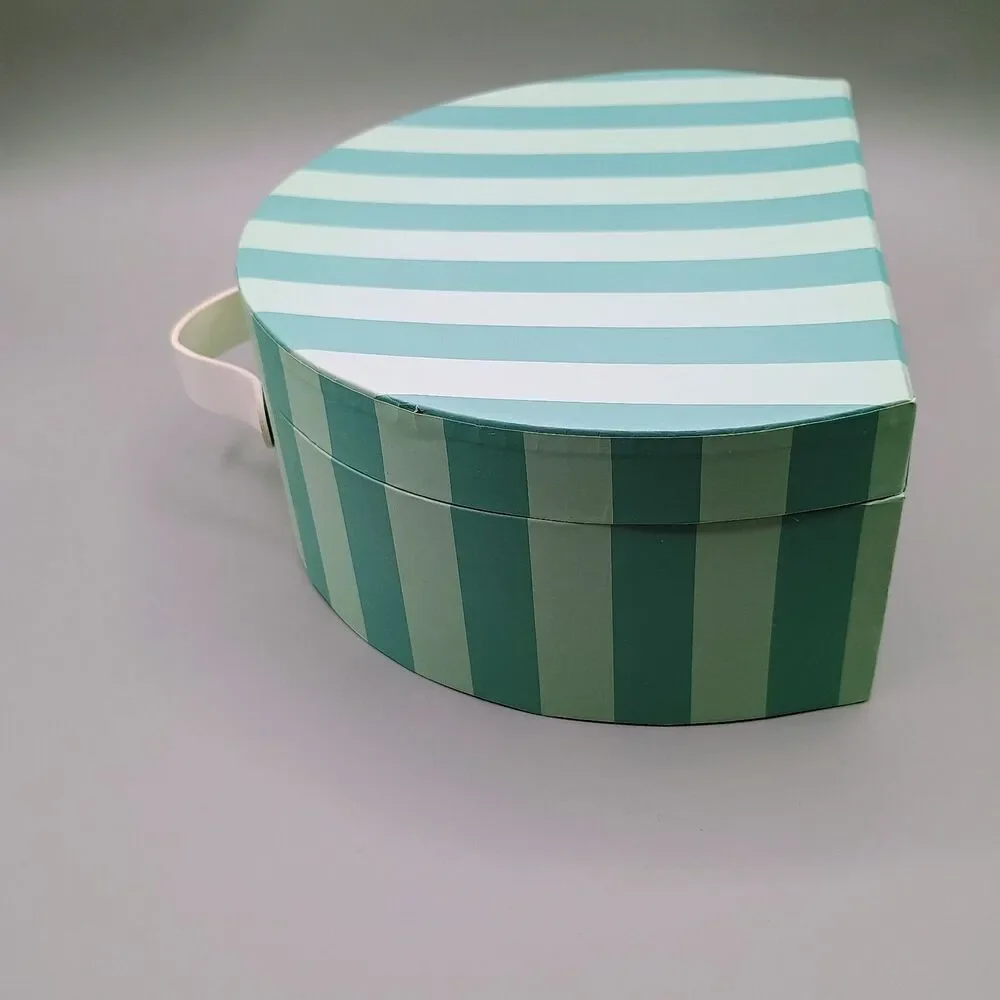 Small Novelty Suitcase Mint / Teal Stiped Target Bullseye Playground 2024